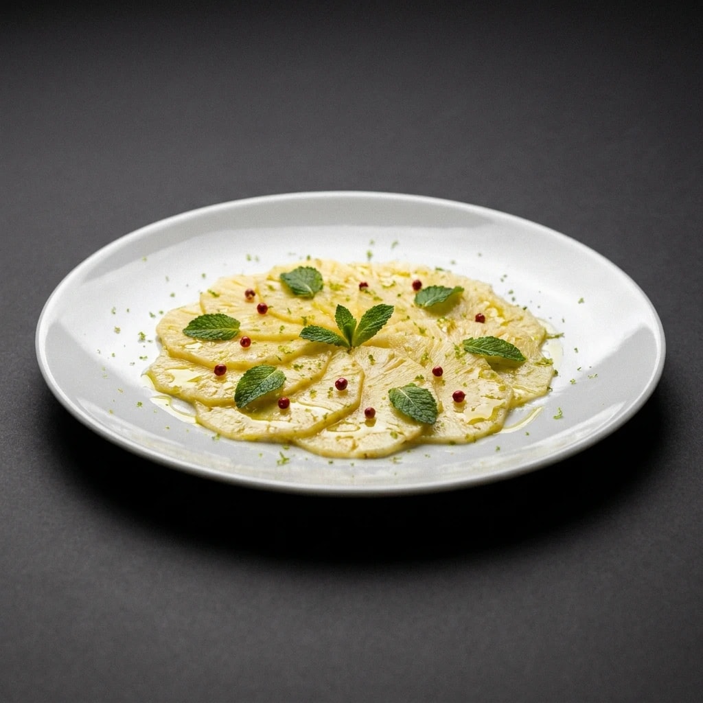 Carpaccio di ananas